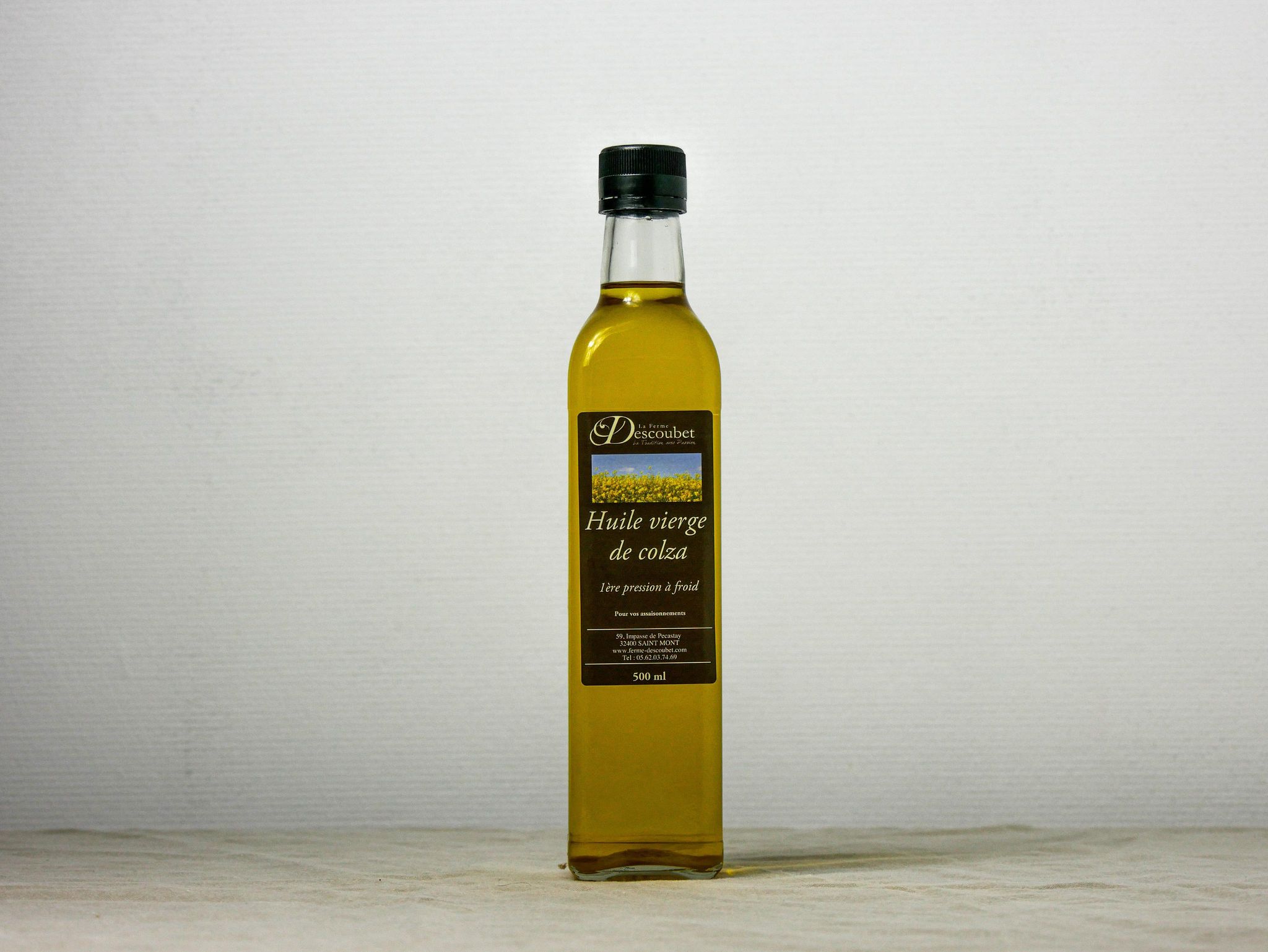 Huile vierge de Colza 75cl Plats cuisinés